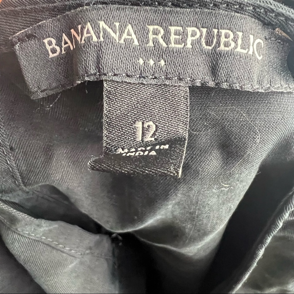 Banana Republic Black Cuffed Jumpsuit - Picture 7 of 8